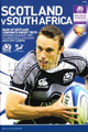 Scotland v South Africa 2007 rugby  Programmes